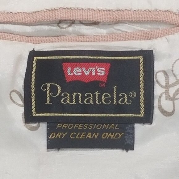 Vintage 1970s LEVI’S Panatela Jacket Sports Coat Size 40 Polyester - Picture 10 of 10